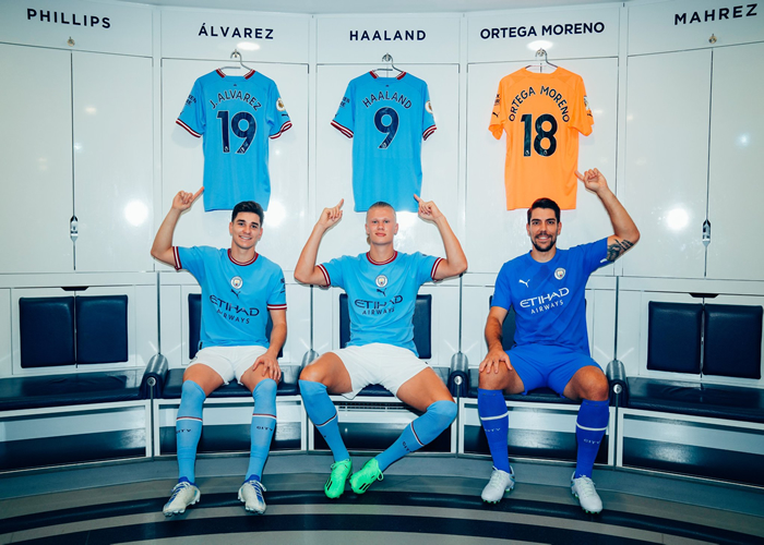 Presentados los nuevos fichajes del Manchester City Diario Deportes