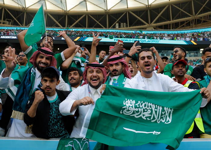 Hinchas de Arabia Saudita, en shock por el triunfo Diario Deportes | El primer Diario Deportivo de la Costa Caribe