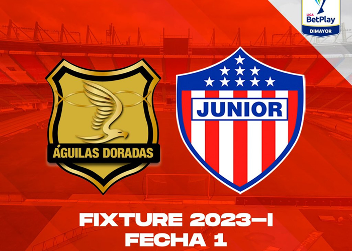 Junior vs. Águilas, en la primera fecha de la Liga Betplay 2023 – I Diario  Deportes | Desde Barranquilla el deporte en un click