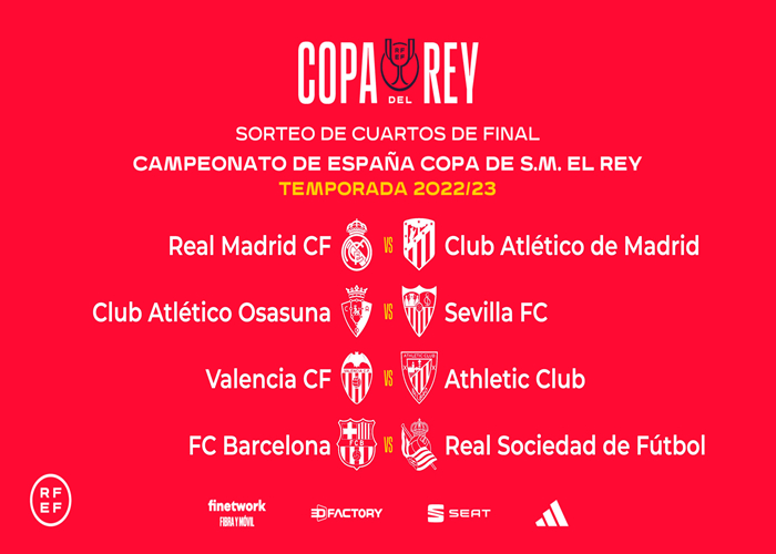 Cuartos de la copa del rey