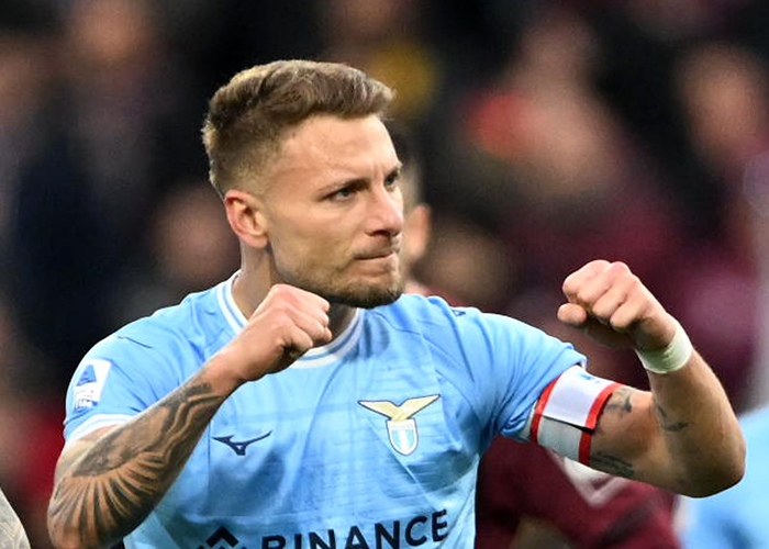 Ciro Immobile marc doblete en la victoria de Lazio Diario