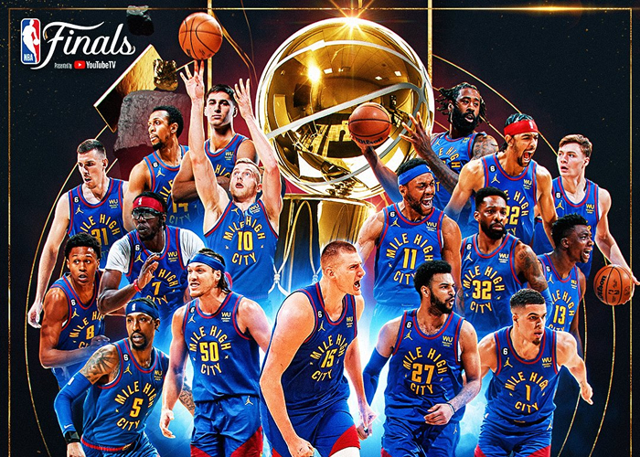 Denver Nuggets Campeones de la NBA Diario Deportes El primer