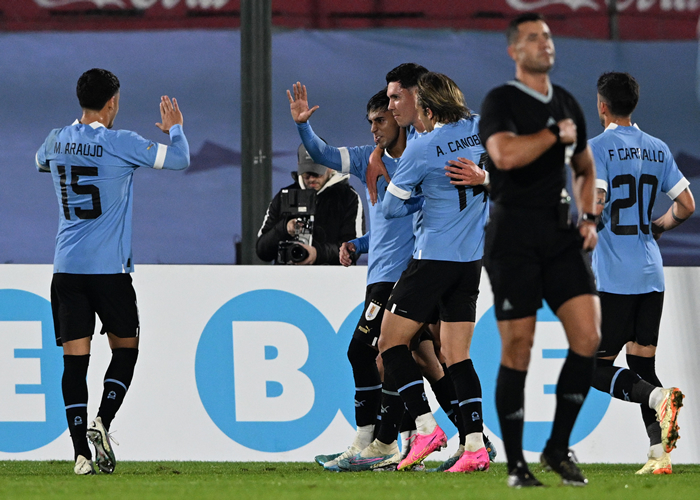 Uruguay goleó a Nicaragua en el primer partido de Marcelo Bielsa al frente  de la celeste