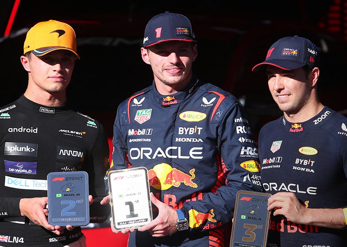 Max Verstappen, Ganador De La Carrera Esprint Del GP De Brasil Diario ...