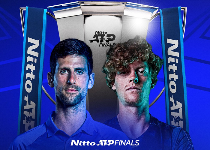 Novak Djokovic vs. Jannik Sinner, la gran final del ATP Masters Finals