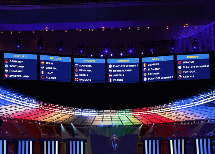 Definidos los grupos de la Euro 2024 Diario Deportes El primer