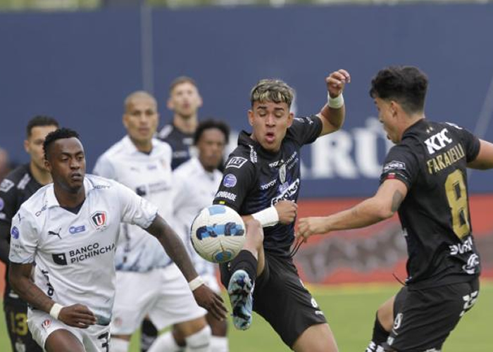 Independiente del Valle y Liga de Quito, empataron en la Ida de la