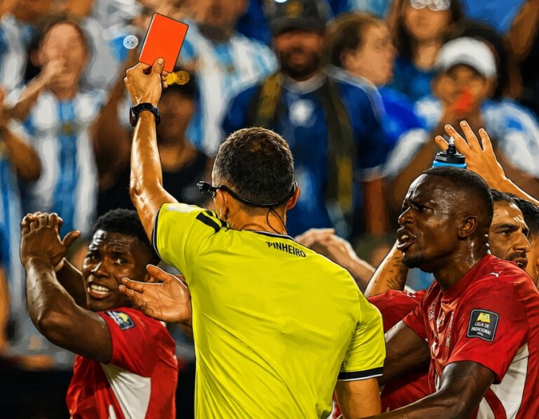 Para la IFAB, Embolo fue mal expulsado vs. Argentina en el Mundial