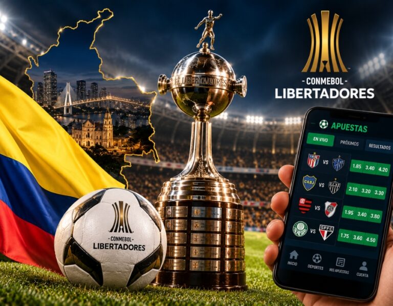 ¿Cómo apostar a la Copa Libertadores desde Colombia?