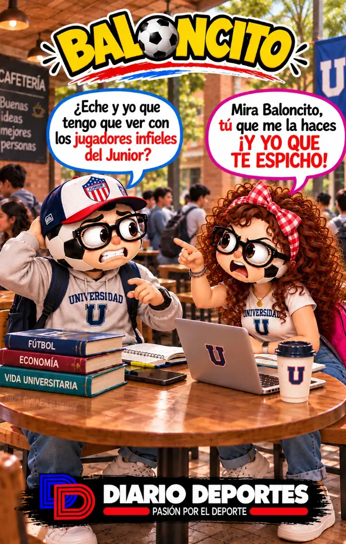 Baloncita tiene en salsa a Baloncito por culpa del Junior