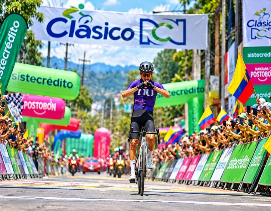 Camilo Ardila ganó en la 4ª etapa del Clásico RCN y es líder