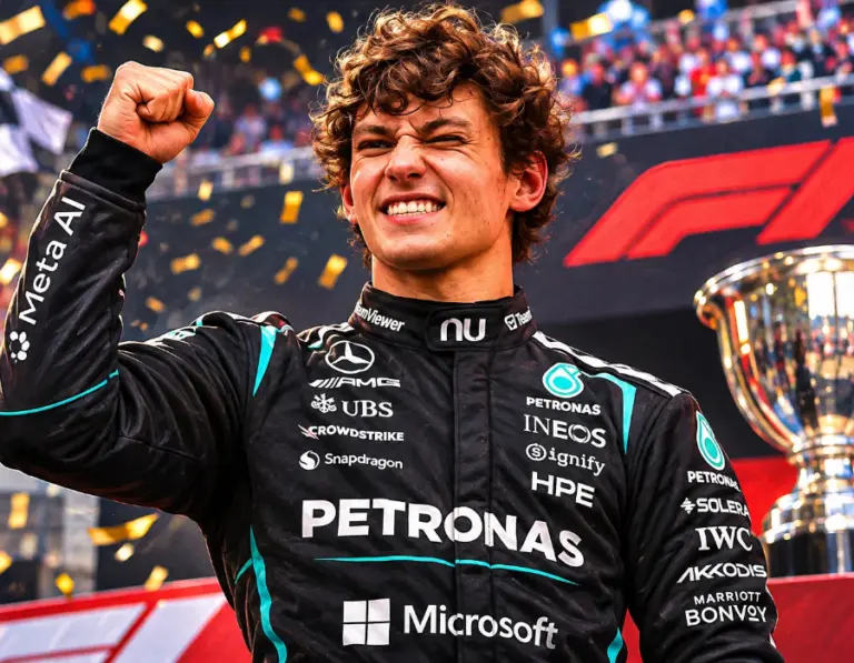 Contra el viento de Texas, Kimi Antonelli ganó la Pole del GP de Austin