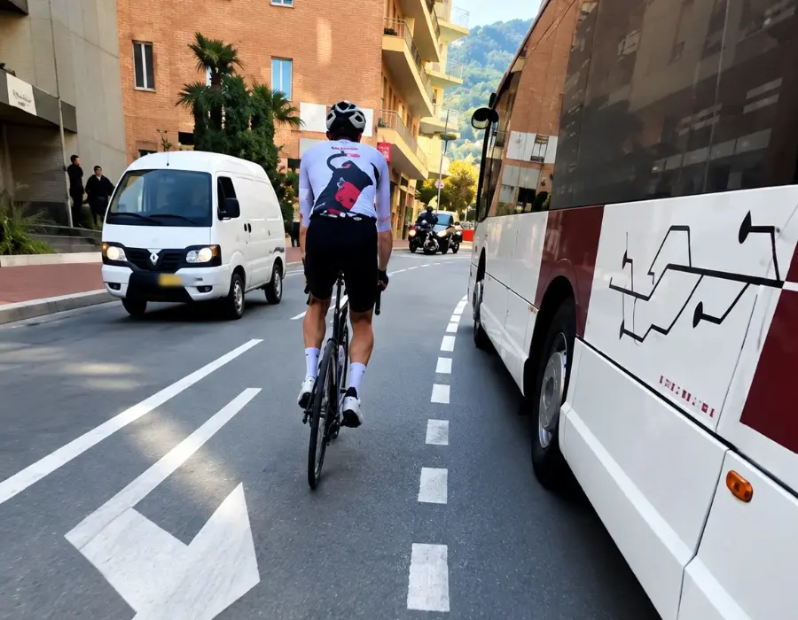 Duras críticas a Tadej Pogacar por entrenar a alta velocidad en las calles de Mónaco