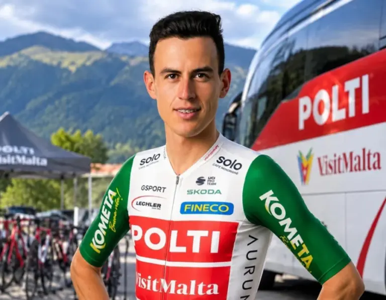 El santandereano Germán Darío Gómez renovó con equipo de Alberto Contador