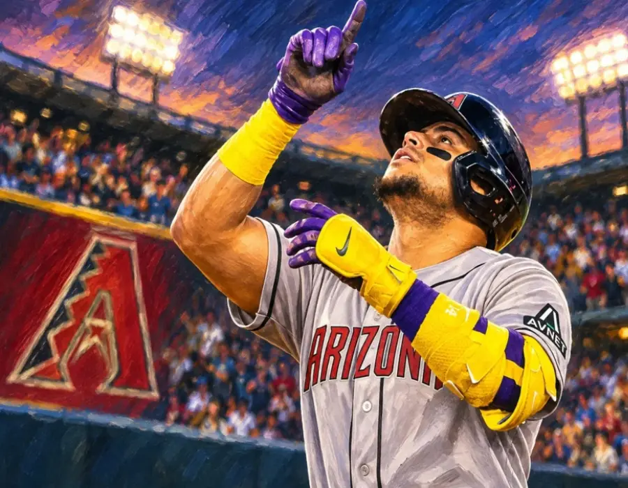 El venezolano Gabriel Moreno, campeón de bateo de la Liga Nacional y ganador del premio Luis Aparicio