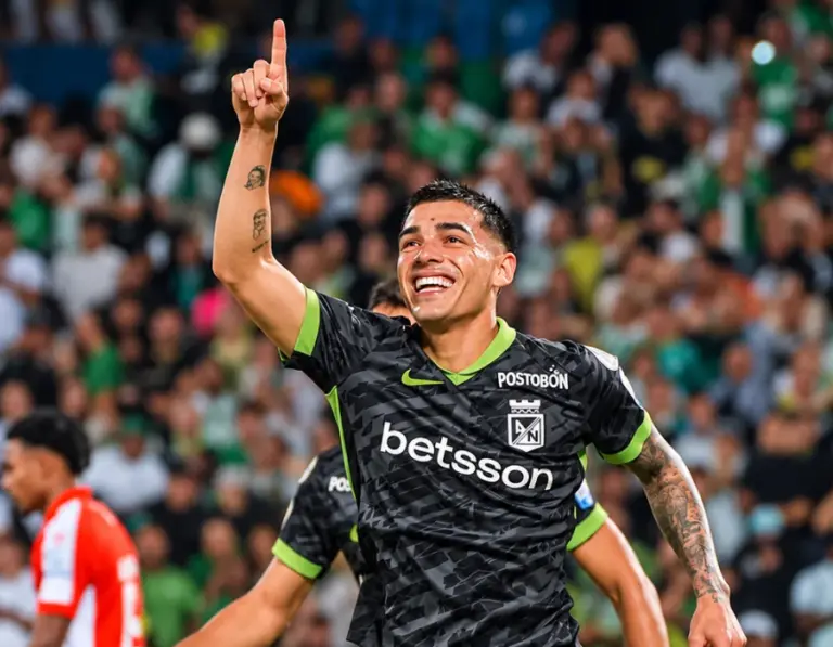 En aplazado de la 5ª fecha, Atlético Nacional derrotó 2×0 a Santa Fe