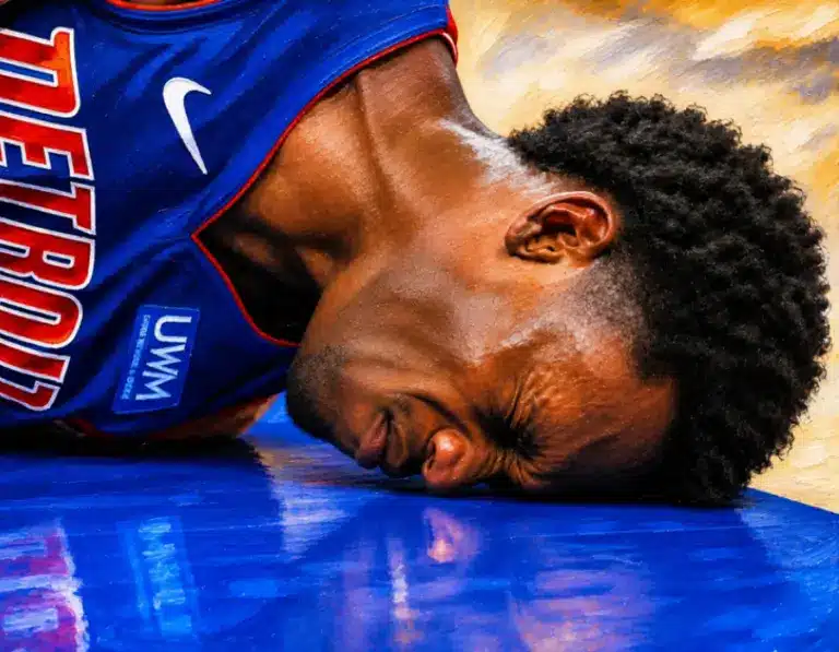 Jalen Duren, una lesión que golpea el corazón de los Pistons de Detroit