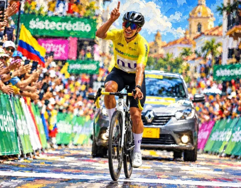 Javier Jamaica convirtió el Alto de Minas en su recital y es líder del Clásico RCN