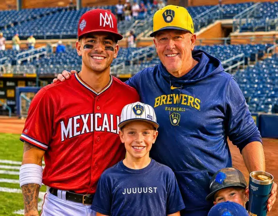 Kai Murphy recibió permiso de las Águilas de Mexicali para acompañar a su padre Pat en la Serie Mundial