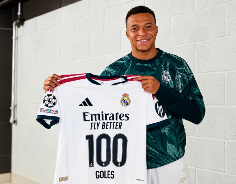 La gran noche de Kylian Mbappé, figura en el Clásico y 100 goles con el Real Madrid