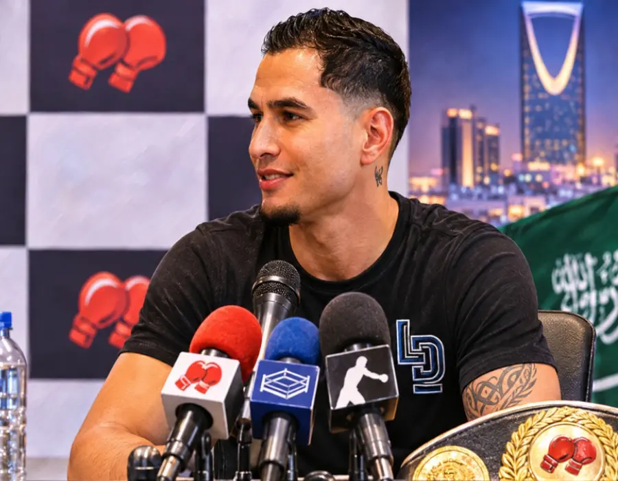 Lindolfo Delgado canceló su pelea en la cartelera de “Canelo” por temor al conflicto en el Medio Oriente