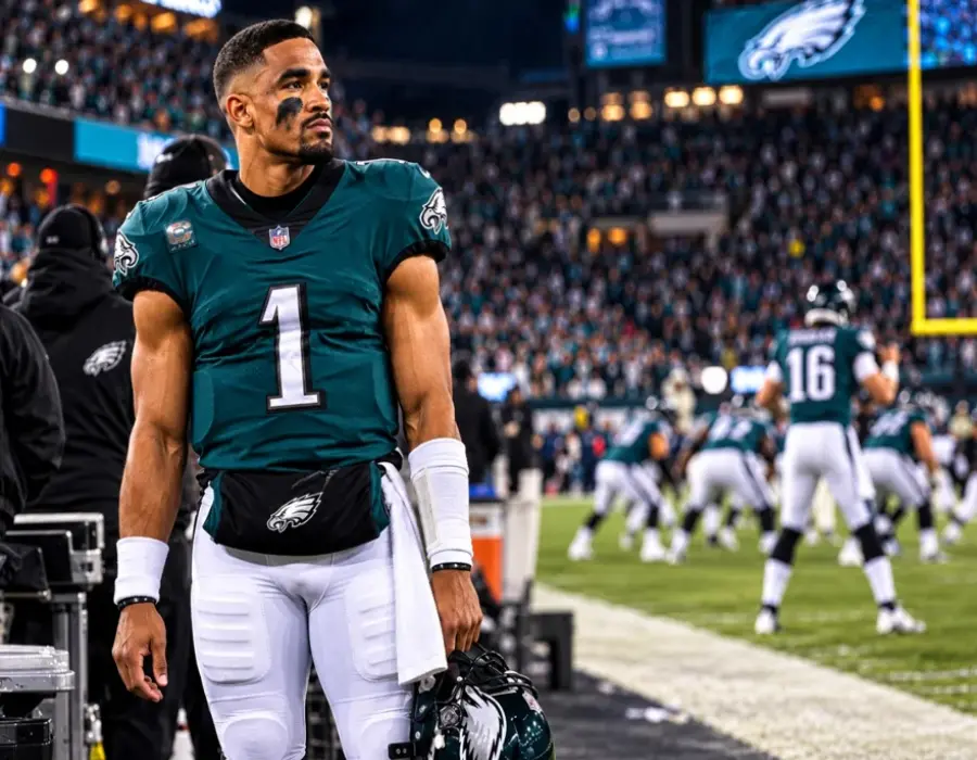Lo de Jalen Hurts, mariscal de los Philadelphia Eagles, se agravó