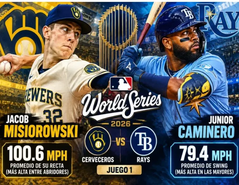 Misiorowski vs. Caminero, la Serie Mundial arranca a 100 mph