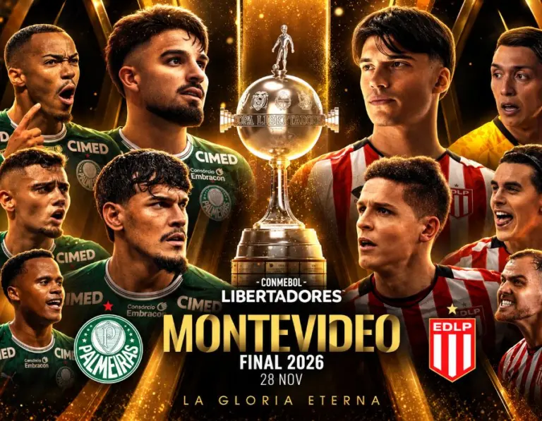 Palmeiras vs. Estudiantes LP, la Gran Final de la Libertadores en Montevideo