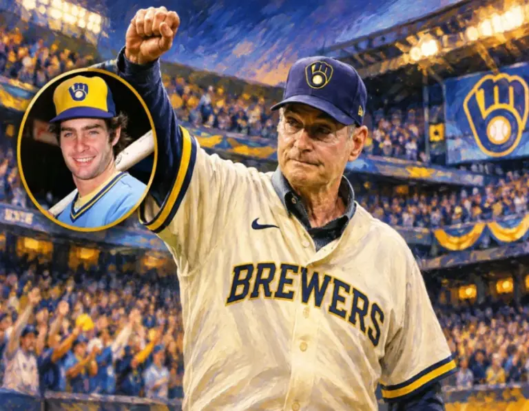 Paul Molitor regresó a su casa de Milwaukee para abrir la noche del 2º juego de la Serie Mundial