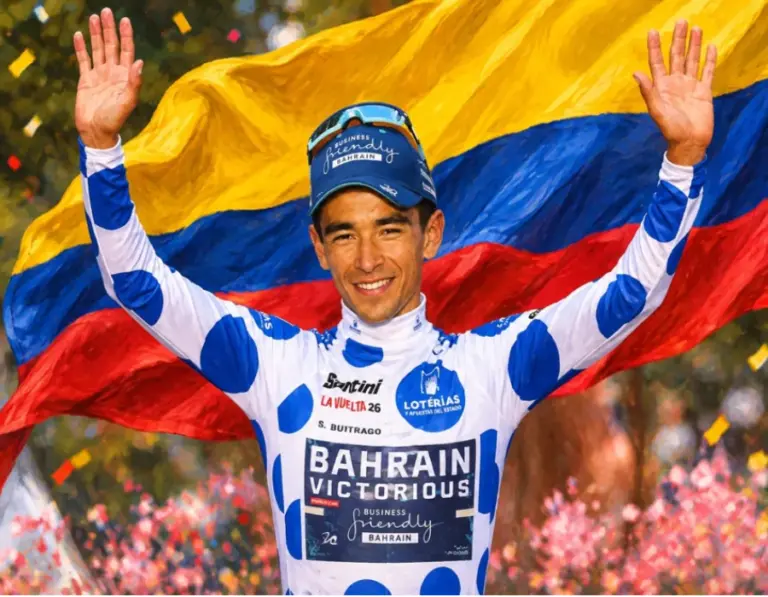 Santiago Buitrago, el mejor colombiano del ranking mundial UCI de 2026