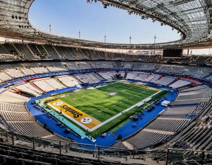 Steelers y Saints jugarán el domingo en Paris, instalaron cancha similar a la del Metropolitano