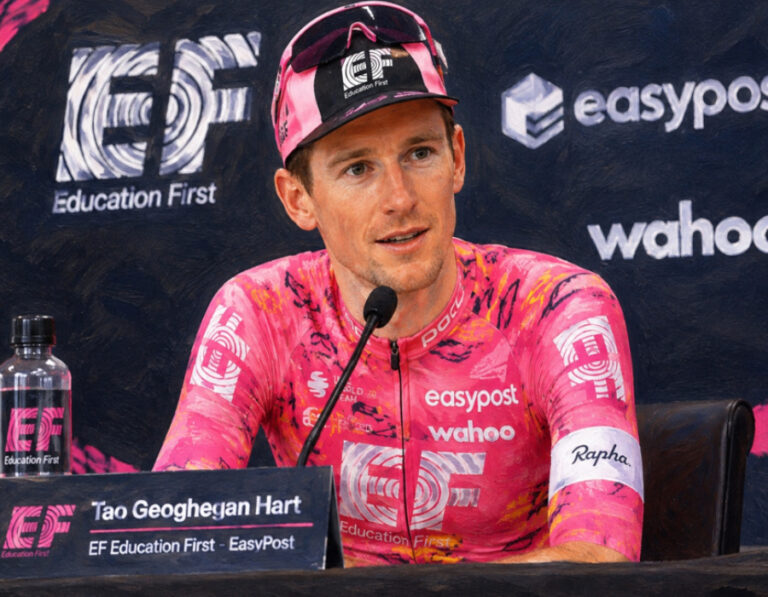 Tao Geoghegan Hart deja al Lidl-Trek y ha firmado con el EF Education First-EasyPost