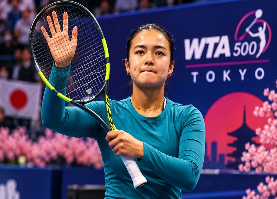 En el WTA 500 de Tokio Alexandra Eala se citó con Diana Shnaider en cuartos de finales