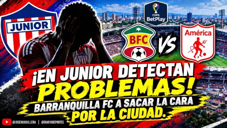 ¡En Junior se detectan problemas! Barranquilla FC por un cupo a la Semifinal de Copa