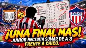 ¡UNA FINAL MÁS! JUNIOR VISITA CHICÓ EN TUNJA