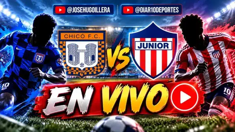 En vivo Junior vs. Chicó en Tunja