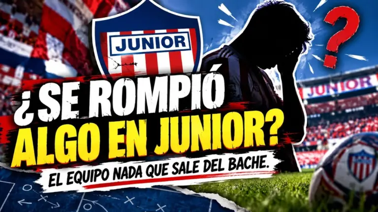 ¿Se rompió algo en Junior? El equipo no levanta cabeza y está prácticamente eliminado...