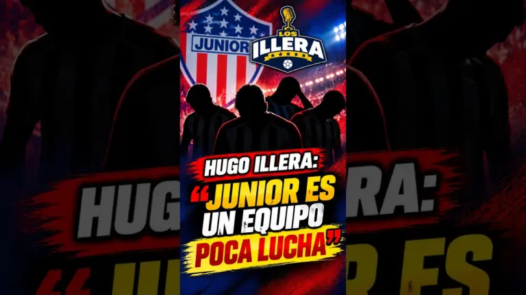 Hugo Illera: "Junior es un equipo poca lucha" #juniordebarranquilla