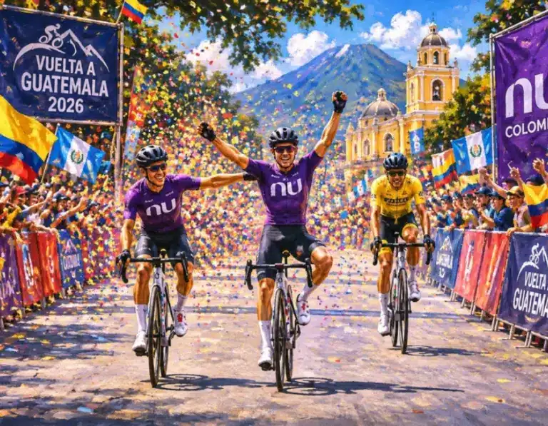 ¡Triplete de NU Colombia en la Vuelta a Guatemala